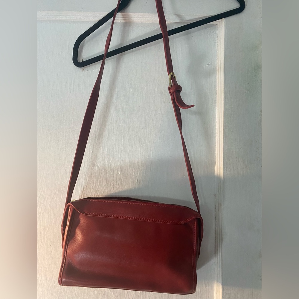 vintage fossil cross body bag